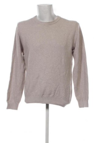 Мъжки пуловер Dressmann, Размер M, Цвят Бежов, Цена 14,79 лв.