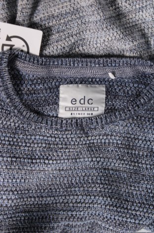 Pánsky sveter  Edc By Esprit, Veľkosť L, Farba Modrá, Cena  9,64 €