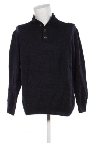 Ανδρικό πουλόβερ Enzo Mantovani, Μέγεθος L, Χρώμα Μπλέ, Τιμή 13,11 €