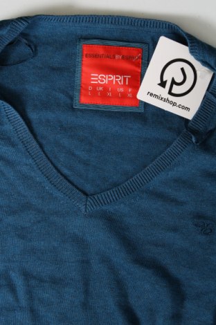 Ανδρικό πουλόβερ Esprit, Μέγεθος L, Χρώμα Μπλέ, Τιμή 8,97 €