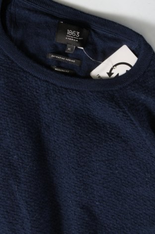 Ανδρικό πουλόβερ Eterna, Μέγεθος L, Χρώμα Μπλέ, Τιμή 30,30 €