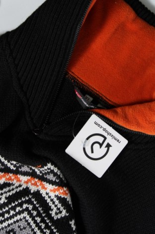 Ανδρικό πουλόβερ F.LLI Campagnolo, Μέγεθος XL, Χρώμα Μαύρο, Τιμή 17,94 €