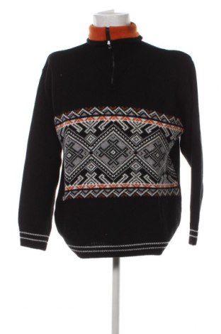 Ανδρικό πουλόβερ F.LLI Campagnolo, Μέγεθος XL, Χρώμα Μαύρο, Τιμή 10,76 €