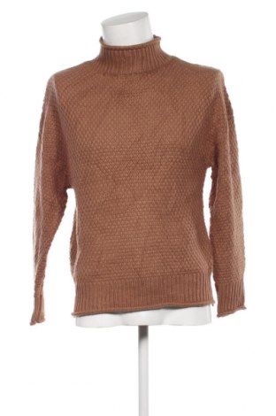 Мъжки пуловер Fashion, Размер M, Цвят Бежов, Цена 7,54 лв.