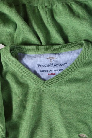 Herrenpullover Fynch-Hatton, Größe L, Farbe Grün, Preis 36,88 €