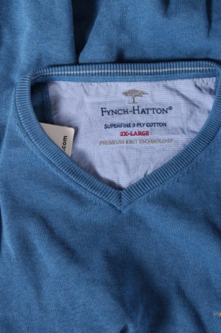 Мъжки пуловер Fynch-Hatton, Размер XXL, Цвят Син, Цена 62,00 лв.