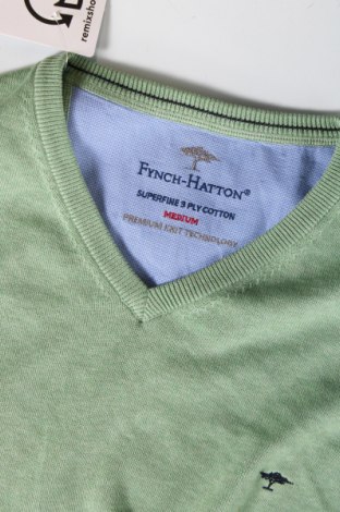 Pulover de bărbați Fynch-Hatton, Mărime M, Culoare Verde, Preț 203,95 Lei