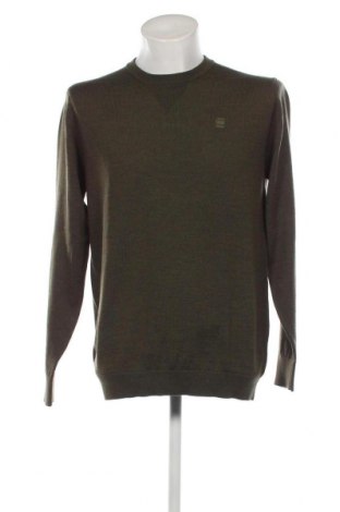 Мъжки пуловер G-Star Raw, Размер L, Цвят Зелен, Цена 57,62 лв.