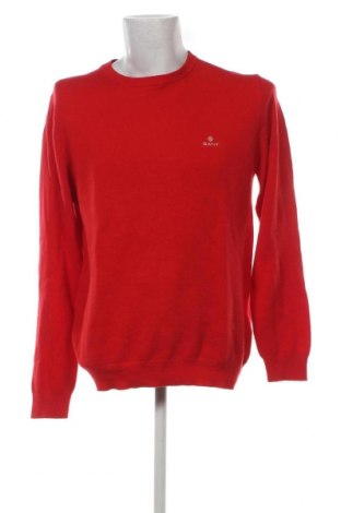 Мъжки пуловер Gant, Размер XL, Цвят Червен, Цена 81,60 лв.