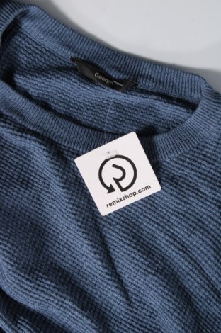 Ανδρικό πουλόβερ George, Μέγεθος L, Χρώμα Μπλέ, Τιμή 8,61 €