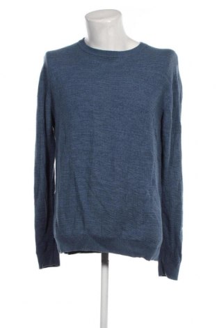 Ανδρικό πουλόβερ George, Μέγεθος L, Χρώμα Μπλέ, Τιμή 8,97 €