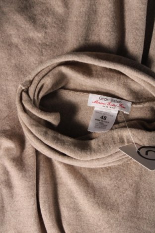 Ανδρικό πουλόβερ Gran Sasso, Μέγεθος M, Χρώμα Καφέ, Τιμή 26,55 €