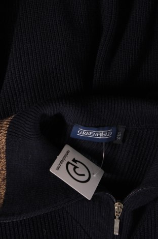 Ανδρικό πουλόβερ Greenfield, Μέγεθος XL, Χρώμα Μπλέ, Τιμή 17,94 €