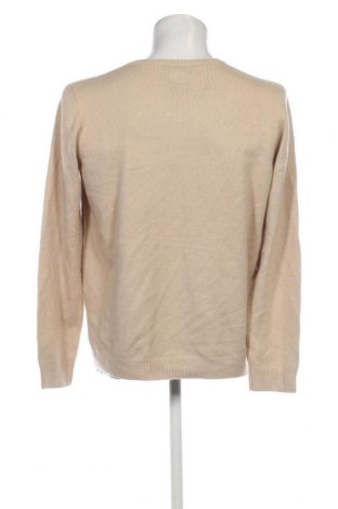Мъжки пуловер Guess, Размер L, Цвят Бежов, Цена 156,00 лв.