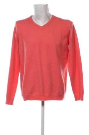 Мъжки пуловер Guess, Размер L, Цвят Розов, Цена 81,60 лв.