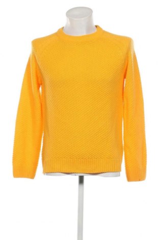 Мъжки пуловер H&M, Размер M, Цвят Жълт, Цена 13,05 лв.
