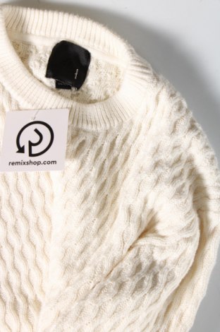 Мъжки пуловер H&M, Размер S, Цвят Бял, Цена 29,00 лв.