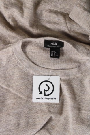 Ανδρικό πουλόβερ H&M, Μέγεθος S, Χρώμα  Μπέζ, Τιμή 5,56 €