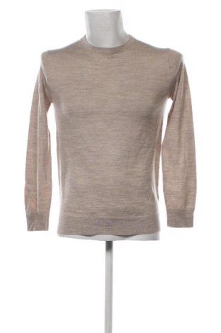 Мъжки пуловер H&M, Размер S, Цвят Бежов, Цена 13,05 лв.