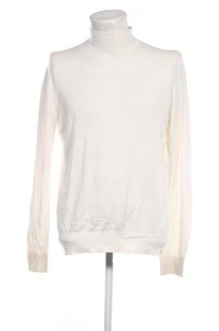 Мъжки пуловер H&M, Размер L, Цвят Бял, Цена 14,50 лв.