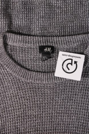 Herrenpullover H&M, Größe M, Farbe Grau, Preis € 6,26