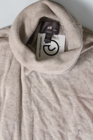 Pulover de bărbați H&M, Mărime L, Culoare Bej, Preț 51,51 Lei