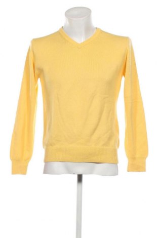 Мъжки пуловер H&M L.O.G.G., Размер S, Цвят Жълт, Цена 8,70 лв.