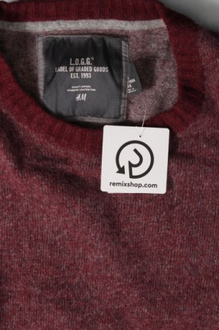 Férfi pulóver H&M L.O.G.G., Méret L, Szín Piros, Ár 3 679 Ft