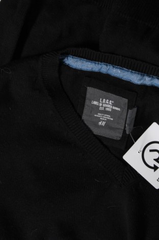 Pulover de bărbați H&M L.O.G.G., Mărime L, Culoare Negru, Preț 47,70 Lei