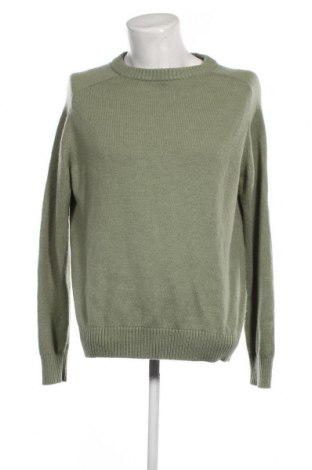 Мъжки пуловер H&M L.O.G.G., Размер L, Цвят Зелен, Цена 29,00 лв.