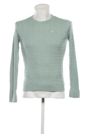 Мъжки пуловер Hollister, Размер M, Цвят Зелен, Цена 29,00 лв.