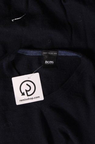 Ανδρικό πουλόβερ Hugo Boss, Μέγεθος S, Χρώμα Μπλέ, Τιμή 36,19 €