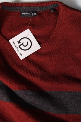 Мъжки пуловер Identic, Размер XXL, Цвят Червен, Цена 14,79 лв.