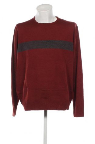 Ανδρικό πουλόβερ Identic, Μέγεθος XXL, Χρώμα Κόκκινο, Τιμή 10,23 €