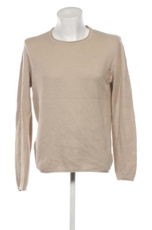 Ανδρικό πουλόβερ Identic, Μέγεθος M, Χρώμα  Μπέζ, Τιμή 8,07 €