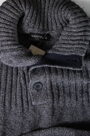 Мъжки пуловер Identic, Размер L, Цвят Сив, Цена 14,79 лв.