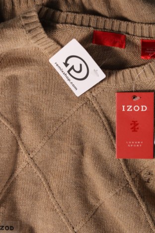 Ανδρικό πουλόβερ Izod, Μέγεθος XL, Χρώμα  Μπέζ, Τιμή 13,18 €