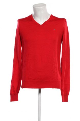 Ανδρικό πουλόβερ J.Lindeberg, Μέγεθος L, Χρώμα Κόκκινο, Τιμή 41,08 €