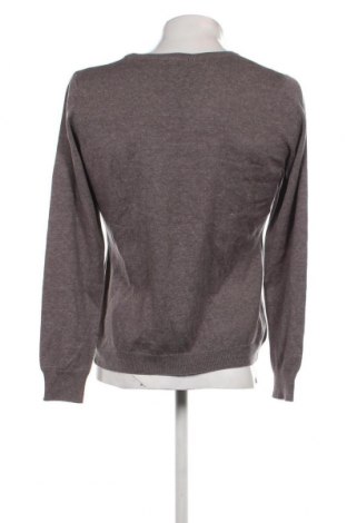 Мъжки пуловер James & Nicholson, Размер XL, Цвят Сив, Цена 13,05 лв.