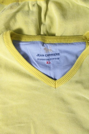 Мъжки пуловер Jean Carriere, Размер XL, Цвят Жълт, Цена 14,79 лв.