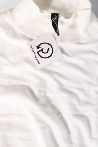 Ανδρικό πουλόβερ Jean Pascale, Μέγεθος M, Χρώμα Εκρού, Τιμή 9,15 €