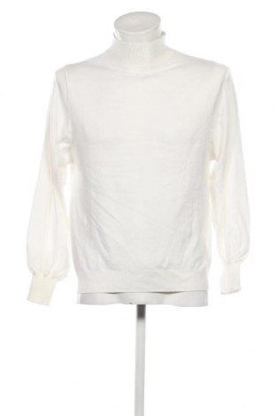Ανδρικό πουλόβερ Jean Pascale, Μέγεθος M, Χρώμα Εκρού, Τιμή 10,76 €