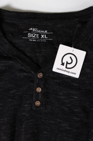 Ανδρικό πουλόβερ Jean Pascale, Μέγεθος XL, Χρώμα Μαύρο, Τιμή 8,97 €