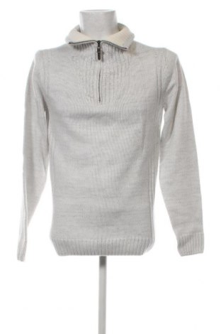 Ανδρικό πουλόβερ Jean Pascale, Μέγεθος L, Χρώμα Γκρί, Τιμή 6,82 €
