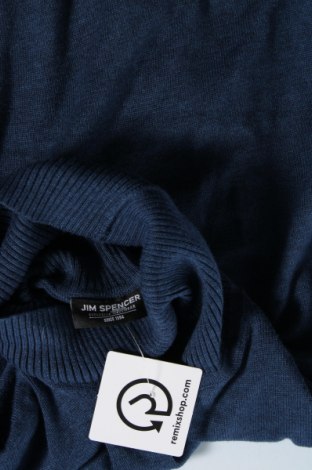 Ανδρικό πουλόβερ Jim Spencer, Μέγεθος M, Χρώμα Μπλέ, Τιμή 8,25 €