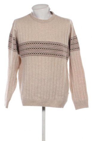 Мъжки пуловер Jockey, Размер XL, Цвят Бежов, Цена 14,50 лв.