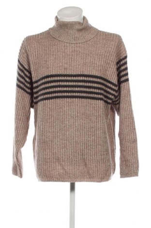 Мъжки пуловер John Devin, Размер XL, Цвят Бежов, Цена 14,50 лв.