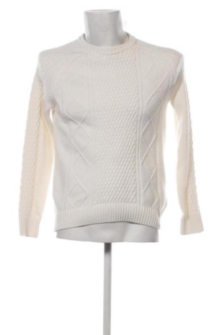 Ανδρικό πουλόβερ Jules, Μέγεθος M, Χρώμα Λευκό, Τιμή 11,38 €