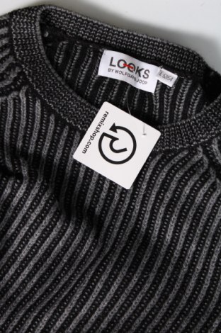 Ανδρικό πουλόβερ LOOKS by Wolfgang Joop, Μέγεθος L, Χρώμα Γκρί, Τιμή 26,55 €