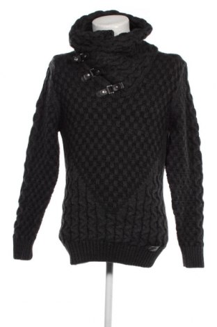 Мъжки пуловер Leif Nelson, Размер L, Цвят Сив, Цена 14,50 лв.